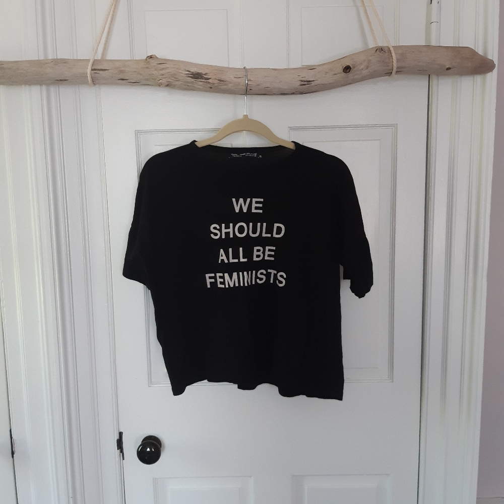 Feminist boxy t-shirt